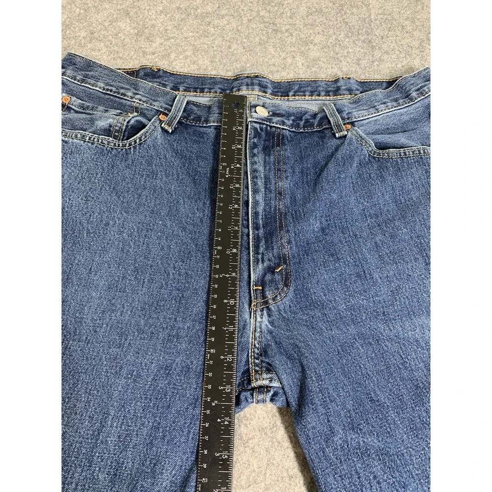 Levi's 550 Jeans Mens 40x31 Straight Medium Wash Denim Blue